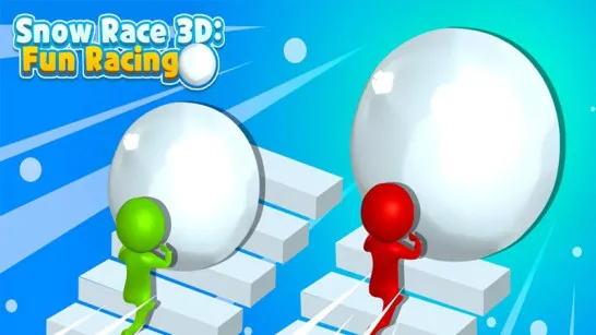 Snow Race 3D game Play Snow Race 3D game